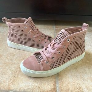 1 STATE Pink High-Top Sneakers